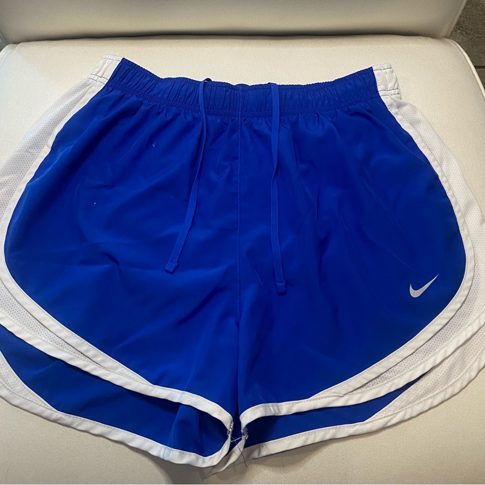 Nike dry fit Women’s shorts Blue size Large